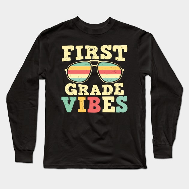 First-Grade-Vibes vintage Long Sleeve T-Shirt by Myartstor 